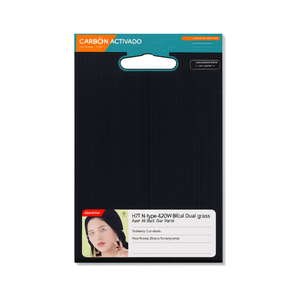แผงโซลาร์เซลล์ HJT N-Type 420W แบบสองหน้า กระจกสองชั้น สีดำทั้งหมด ของ Runergy - Product Image 2