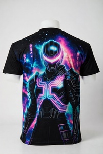 Camisetas de Algodón de Alta Calidad 280gsm 2026, Unisex, Lisas, de Gran Tamaño, con Impresión de Logotipo Personalizado - Product Image 3