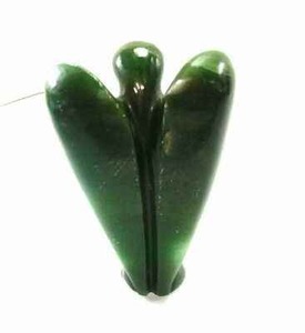 ผู้จัดจำหน่ายอินเดียหยกสีเขียวแกะสลักด้วยมือสำหรับการทำสมาธิและการจัดตำแหน่งจักระบำบัดแบบเรกิ - Product Image 4