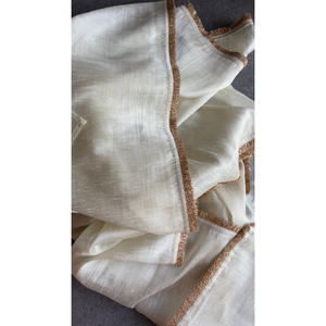 Compre Sari de diseñador con Blusa con drapeado y estilo modernos para una apariencia única - Product Image 1