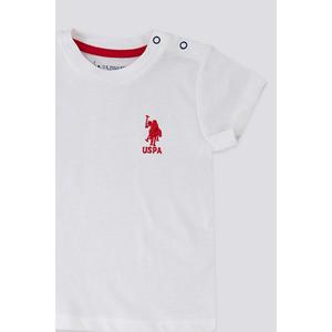 U.S. Polo Assn Set di t-shirt per neonati in crema delicata leggera