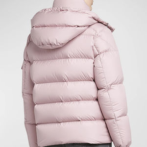 Lo último abrigo de invierno transpirable personalizable para hombre, recién llegado, chaqueta acolchada con capucha, colores de contraste, informal - Product Image 2