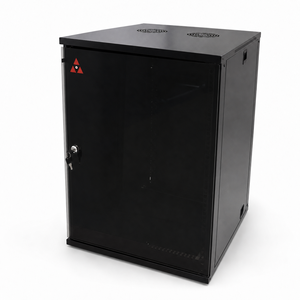 Armadio di Rete in Metallo TRICOM da Parete 15U 19 Pollici con Porta in Vetro Profondità 45cm - Product Image 1