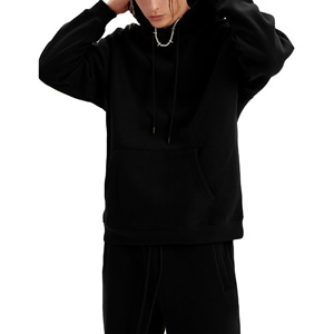 ชุดวอร์มสั่งทำพิเศษ ผ้าฝ้ายคุณภาพสูง ทรงโอเวอร์ไซส์ สตรีทแวร์เรียบง่าย ชุดวอร์มโอเวอร์ไซส์คุณภาพสูง ผลิตโดย HI 2026 - Product Image 1