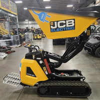 Mini-dumper électrique JCB HTD5E 2024 à vendre, benne basculante diesel JCB 1 tonne, 2T, 3T, 4T, 5T, auto-chargeur, 4x4, remorque à bascule, prix abordable
