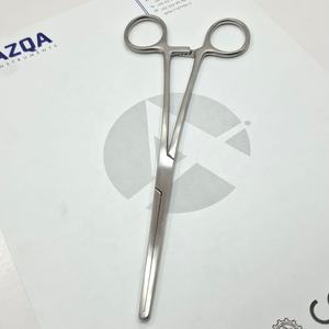 Pinces à artères Kocher en acier inoxydable de qualité supérieure pour un contrôle fiable des vaisseaux sanguins et une maintenue chirurgicale ferme - Product Image 1