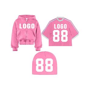 Sudadera con Capucha de Algodón para Hombre, Diseño Cuadrado, Letras con Pedrería, Bolsillo, Estilo Gorro Grueso, Personalizable, Elegante - Product Image 2