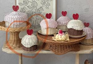 Pastel de crema de ratán - Product Image 3