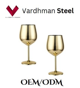 Copa de Vino de Metal en Oferta, Disfruta de la Sofisticación, Irrompible, Elegante y Perfecta para Cualquier Ocasión. Copa de Vino de Acero - Product Image 5