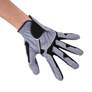 Gants de golf en cuir Cabretta personnalisables en couleur et en logo, cuir de haute qualité antidérapant, soutien pour les mains des golfeurs - Product Image 1