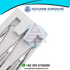 Ensemble d'ascenseurs de racine dentaire | Lame d'hiver d'ascenseur de racine dentaire de barre transversale | Fournisseur d'instruments de laboratoire dentaire - Product Image 4