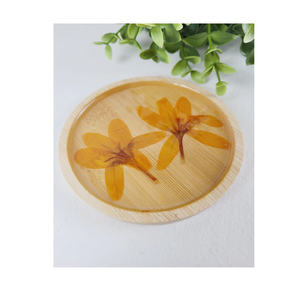 Vaisselle de cuisine à domicile en bois massif et sous-verre en résine pour hôtel restaurant table de bureau tasse à thé sous-verre meilleure qualité - Product Image 4