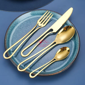 Juego de Cubiertos de metal recubierto de metal del fabricante Juego de Cubiertos de metal de alta calidad del fabricante - Product Image 6