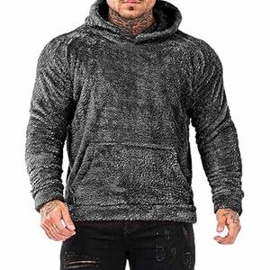 เสื้อฮู้ดแบบสวมหัวสำหรับผู้ชายผ้าแห้งเร็วผลิตภัณฑ์ชั้นนำ - Product Image 1