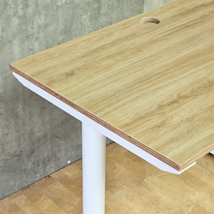 Escritorio Minimalista de Madera Contrachapada de 100x60cm HBTO010 - Product Image 4