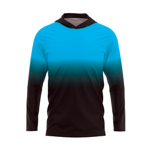 Vêtements de pêche en polyester à impression personnalisée par sublimation, séchage rapide, design uniforme, maillots de pêche à manches longues - Product Image 1