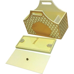 Top Notch Manufacturing's Stylish Eco-Friendly MDF Wood <b>Picnic</b> <b>Basket</b> Versatile Modern Design Customized Square for India Sale - Product Image 1