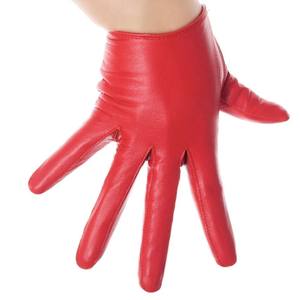 Wolson Industry Unisex de alta calidad 100% guantes de cuero de piel de cordero auténtica pura guantes de pantalla táctil para conducción cálida al aire libre - Product Image 1