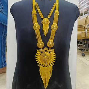 Dubai clásico diamante circón perla aleación boda aniversario joyería regalo mujer collar cadena moda cadenas collares - Product Image 1