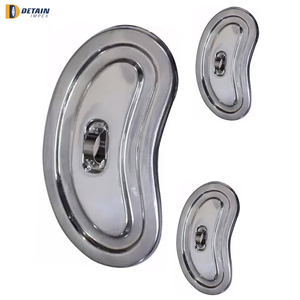 Plateaux médicaux en acier inoxydable en forme de rein OEM avec logo personnalisé, ensemble d'instruments chirurgicaux de classe II de haute qualité pour utilisation en machine - Product Image 6