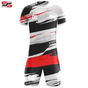 Ensemble d'uniformes de football personnalisés avec LOGO Ensemble de maillots de football de l'équipe Survêtement de sport Survêtements pour hommes Tenue d'entraînement Vêtements pour enfants - Product Image 4