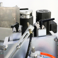 Machine d'étiquetage automatique de bouteilles rondes, imprimante d'étiquettes pour bouteilles en verre et en plastique, machine à autocollants avec fonction d'impression de code de date