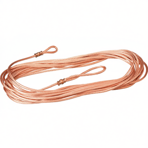 Poignée ergonomique personnalisée en cuivre avec cordes et boucles, utilisation facile, produit de sécurité, Burkle GmbH - Product Image 3