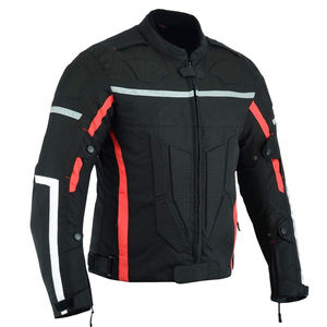 Veste Cordura pour moto de bonne qualité à manches longues étiquette personnalisée veste Cordura imperméable à l'eau - Product Image 3