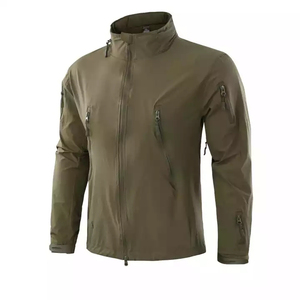 Chaqueta de Mezclilla Impermeable para Ciclismo, Personalizada, Cortavientos, con Cuello Alto y Logotipo Frontal para Hombre, 100% Algodón - Product Image 5