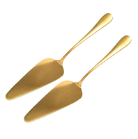 Outils de couteau de désert de gâteau en laiton de conception nouvelle qualité admirable de table vente chaude outils de cuisine produits