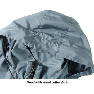 Chaqueta Acolchada Unisex para Deportes al Aire Libre, con Cremallera, de Lona Recubierta, Nueva, Elegante, Impermeable, Transpirable, de Secado Rápido, Antibacteriana, Delantera - Product Image 3