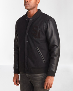 Nouveau manteau de patchs de broderie de logo personnalisé 2026 vestes universitaires pour hommes uniforme de baseball en coton à simple boutonnage et col en V avec poche pour hommes - Product Image 1