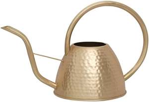 กระป๋องรดน้ำสุดเจ๋งสำหรับปลูกดอกไม้สวนบ้านรดน้ำสามารถตกแต่งสวนดีไซน์ทันสมัยสีทอง - Product Image 2