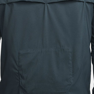 Veste coupe-vent légère pour homme en polyester 100% noir, fermeture éclair, ventilation avec technologie imperméable - Product Image 4