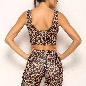 New Fashion Hot Sale Custom Gym Fitness Women Plus Size Yoga Sets <b>Leggings</b> <b>With</b> <b>Pocket</b> 2pcs Workout Yoga Wear Sets for Women - Product Image 5