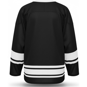 Maillots de hockey sur glace unisexes pour équipes nationales, service OEM, impression par sublimation personnalisée, 100% polyester, maille respirante, haute qualité - Product Image 4