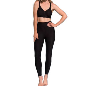 Fabrication de qualité supérieure couleur noire entraînement vêtements de Fitness ensemble de Yoga de gymnastique soutien-gorge de sport personnalisé taille haute collants de course ensemble de Yoga - Product Image 6