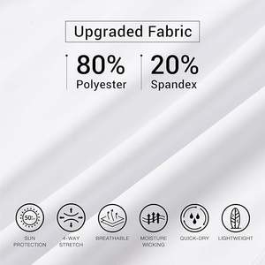 Rashguard de manga larga personalizable para hombre, alta calidad, 50 + UPF, protección solar UV, compresión de secado rápido, camiseta de entrenamiento de gimnasio suave - Product Image 4