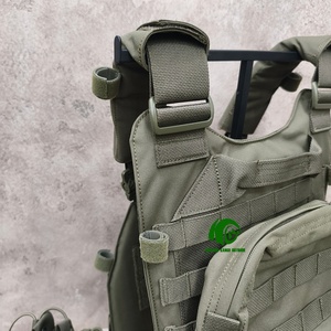 Gilet tactique multifonctionnel Kango <span class=keywords><strong>Oliver</strong></span> avec sangle Molle, boucle à dégagement rapide, gilet durable et réglable pour les secours en plein air - Product Image 4