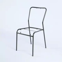 Chaise de salle à manger moderne en métal pour usage intérieur/extérieur, idéale pour la maison, le bureau, le salon, l'école ou la salle de bain - Vente en gros Vietnam