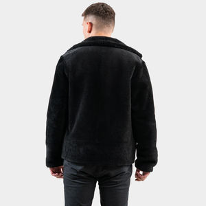 แจ็กเก็ตหนังแท้สำหรับผู้ชายแขนยาวดีไซน์ใหม่ล่าสุด - Product Image 6