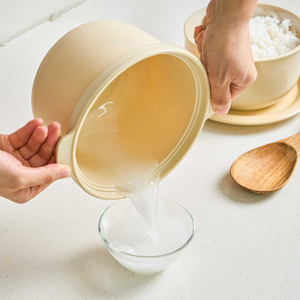 Système d'ustensiles de riz en plastique PP de qualité supérieure CaloBowl soucieux de la santé Passe au lave-vaisselle et poids léger - Product Image 2