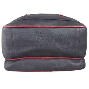 En tendencia Mochila de cuero genuino azul Bolso con forro de poliéster Estilo de moda - Product Image 6