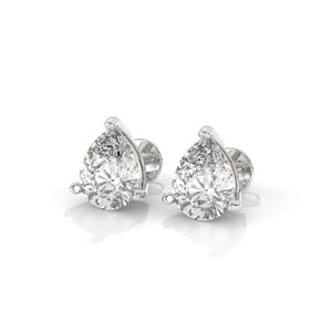 ต่างหูเพชรทรงลูกแพร์สีเหลืองทองคุณภาพสูง 2 กะรัต เพชร CVD ผลิตในห้องปฏิบัติการ ได้รับการรับรองจาก IGI สำหรับผู้หญิง ขายส่งจำนวนมาก - Product Image 3