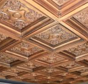 ชุดแผงฝ้าเพดานไม้เนื้อแข็ง - Product Image 1