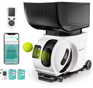 Nueva Oferta Disponible: Máquina Lanza Pelotas de Tenis con APP y Control Remoto, Ejercicios Personalizados, Capacidad para Pelotas - Product Image 1