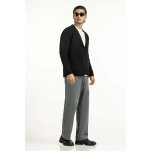 เสื้อสเวตเตอร์ถักทรงปกติสำหรับผู้ชาย รุ่น MN-SWT-WS25-018 B ระบายอากาศได้ดี มีฮู้ด ดีไซน์กระดุม ลายพิมพ์โลโก้ เหมาะสำหรับฤดูใบไม้ผลิและฤดูใบไม้ร่วง - Product Image 2