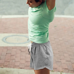 Shorts de Yoga de Cintura Alta sin Costuras, Levanta Glúteos, Transpirables, Elásticos en Cuatro Direcciones, Antiolor, de Secado Rápido, para Entrenamiento y Gimnasio - Product Image 6