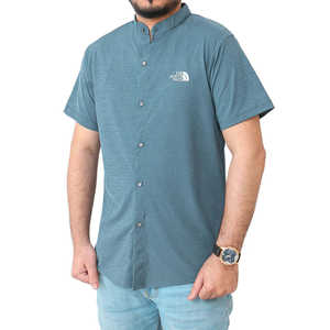 Chemise d'extérieur à col bandeau - Product Image 2