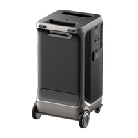 Station Portable Anker SOLIX F3800 3840Wh 6000W avec Contrôleur MPPT, Batterie Lithium-Ion, Panneau Solaire, Lampe Torche et Démarreur de Voiture Modifié